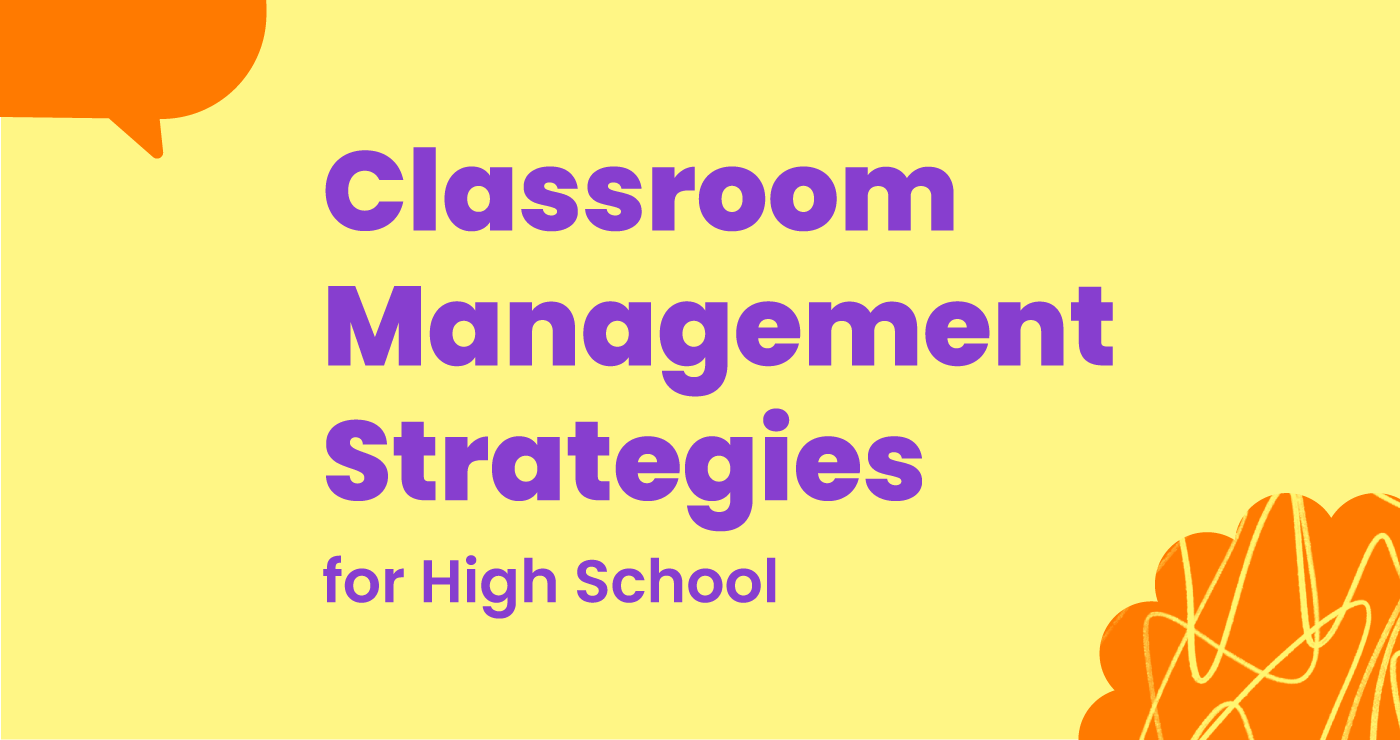 classroom management strategies for high school